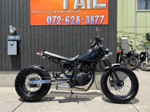 ★22万円　TW200 実働車　ヤマハ　DG07J ロンスイカスタム！TW
