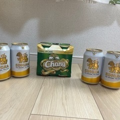タイビール 2種類　SINGHA Chang 計8本