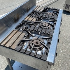 □中古品 マルゼン5口コンロ RGT-1265C 2019年 LPガス