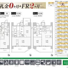  👀 💡 仲 介 手 数 料 0 円 ・ 1 K に 限 り 家 賃 無 料 3 ヶ 月 ✨ 🌻 【シーズンフラッツ蒲田】703号室　蒲田駅｜ライブ配信で初期安物件紹介中（掲載日2023年7月21日　有効期限14日間） − 東京都