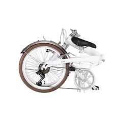 【新品✨】FIAT 折り畳み自転車 フィアット 折りたたみ自転車 ホワイト 通勤 HEN0046[AK]