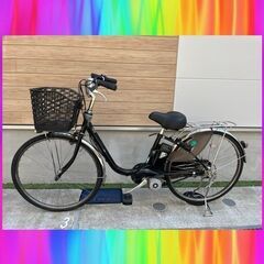 特① Panasonic ビビ 26インチ 6Ah 電動自転車 電動アシスト自転車 7211