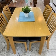 【愛品館 江戸川店】hikari（光ｸﾞﾛｰﾊﾞﾙﾄﾚｰﾃﾞｨﾝｸﾞ）ダイニングテーブル5点セット ID:152-008726-007