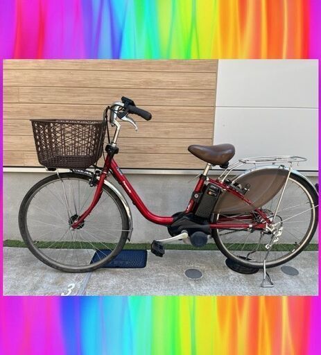 美車！極容量20Ahバッテリー！ 　パナソニック　 Panasonic 　電動自転車　電動アシスト自転車　中古   72111