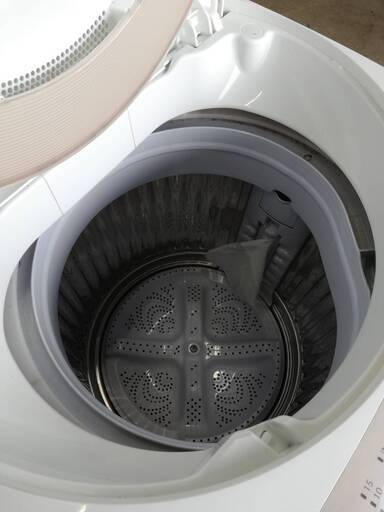 【23072101】全自動電気洗濯機　シャープ　ES-KS70U-N　7㎏　2019年製【引取限定】