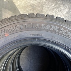 721-1）工賃込み！195/65R15ダンロップスタッドレス 中古4本セット！17 