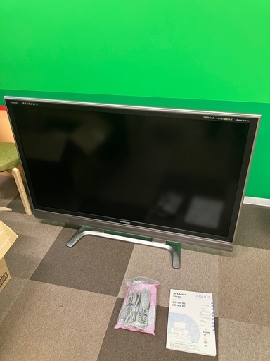 稼働品 SHARP AQUOS シャープ アクオス 液晶テレビ LC-52EX5 52V型 2008年製 世界の亀山モデル B-CASカード/リモコン付