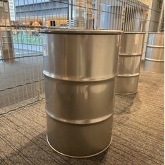 ステンレス オープン ドラム缶 200L 3台