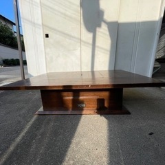 収納スペース付き　ローテーブル　