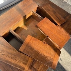 収納スペース付き　ローテーブル　