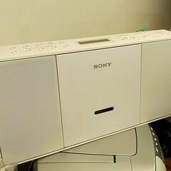 品質保証☆配達有り！3000円(税抜）SONY CDラジオ ホワイト 