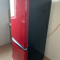 赤い冷蔵庫   MITSUBISHI   7/30引き取りできる方限定