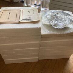 野畑直子　フランクリン ポーセリン  花鳥十二ヵ月 12枚セット 飾皿