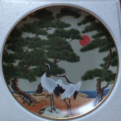 野畑直子 フランクリン ポーセリン 花鳥十二ヵ月 12枚セット 飾皿