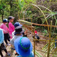 秘密基地つくり合宿（小学生対象） ～秘密基地作りで大冒険！子供た...