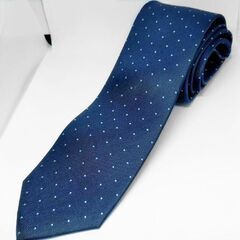 新品　ドット柄ネクタイ　洋服の青山　ビジネス用ネクタイ