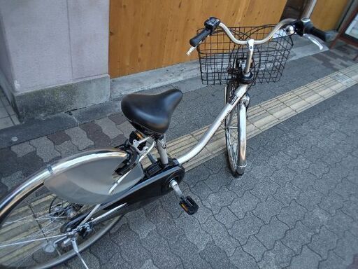 パナソニック電動アシスト自転車vivi NX 26インチシルバー 本体のみ