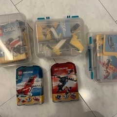 LEGOブロック・ジャンク品＆ペーパークラフト飛行機
