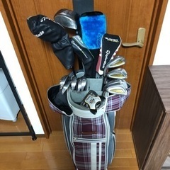 最終値引き！　ゴルフクラブとバッグフルセット　レフティ