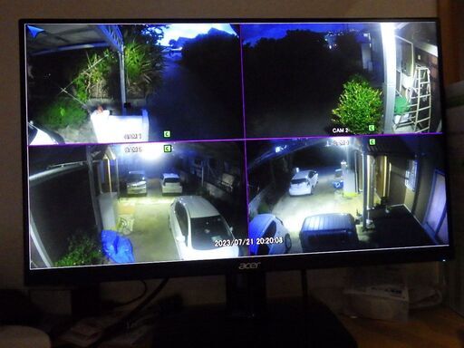 防犯カメラ取り外し、高性能監視カメラ　型番：AP-VR04EX（非売品になりました）