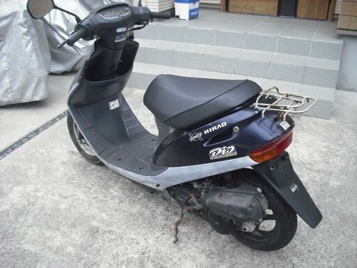 HONDA SuperDio スーパーディオ (AF27) ブルー・外装キズ割れ有り