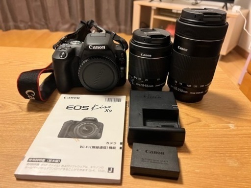 Canon デジタル一眼レフカメラ「EOS Kiss X9」ダブルズームキット