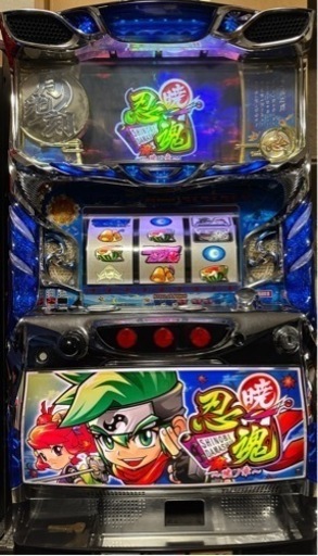 パチスロ実機 忍魂 暁の章 大都技研