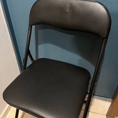 【中古】ニトリ 折り畳みパイプ椅子