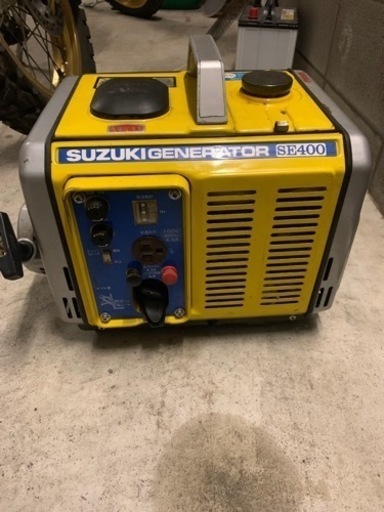 スズキ　suzuki  SE400 ポーダブル発電機　発電機