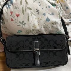 coach ハンドバッグ　ブラック　7/31(月)処分予定