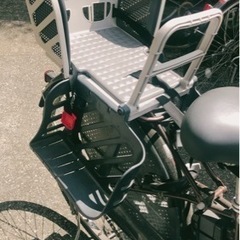  【取引交渉中】電動自転車 子供乗せ ヤマハ ブラウン 前22×後26インチ