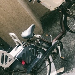  【取引交渉中】電動自転車 子供乗せ ヤマハ ブラウン 前22×...