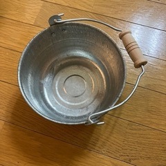 トタン豆バケツ 小 松野屋 日本製 道具 2L アウトドア 掃除