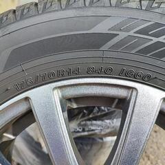 スタッドレス アイスガード6 IG60 175/70r14 2021年製 ホイール付き ヨコハマタイヤ