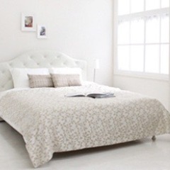 ベッド ベッドフレーム ホワイト ダブルベッド