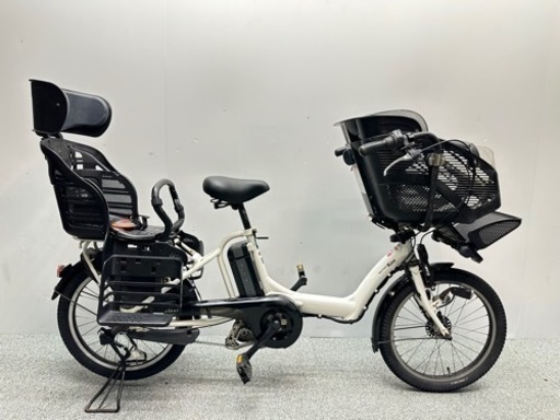 3人乗り電動自転車　子供乗せシート付き　ヤマハパスキッス　20インチ　お買い得品