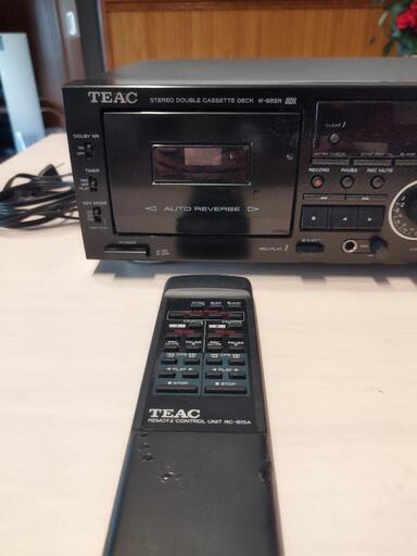 TEAC ティアック W ステレオ ダブル カセット デッキ W-865R (がく