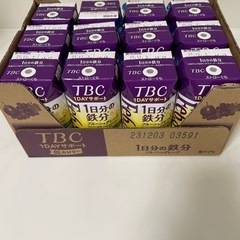 TBC 1日分の鉄分　低カロリー　プルーン＋グレープ　12本箱入り
