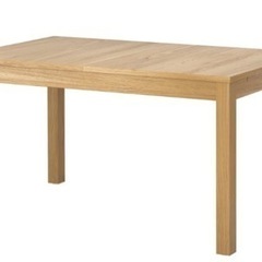【IKEA】BJURSTAビュースタ 伸長式テーブル&ベンチ