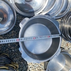 両手鍋　卓上鍋　ステンレス　25cm 29cm 大量まとめ