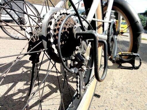 クロスバイク FORTERA ABCRUNCH 26インチ 7段変速 切替 シルバー