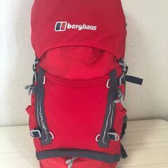 登山ザック　バーグハウス　エクスプローラ　40ℓ　赤　使用頻度少