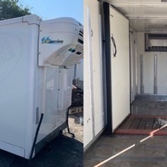 No.802 保冷バン 2ｔ 車  アルミ 箱 バイク 倉庫 トラック コンテナ 米 保管庫 物置 DIY