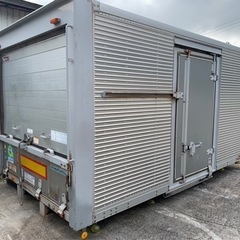 No.799 アルミバン 3t 車 アルミ 箱 バイク 倉庫 トラック コンテナ 