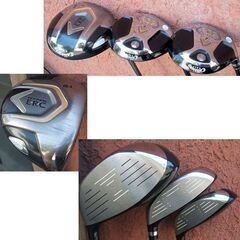 右用 ゴルフクラブ 10本セット キャロウェイ ERC　1W　フェアウェイ3・7　アイアン 5～7、S、P 7本　JV50 E-SERIES 05 IR-1000　まとめて ☆ PayPay(ペイペイ)決済可能 ☆ 札幌市 豊平区 平岸