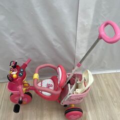 S20 三輪車　ピンク　ミニーマウス　80～100㎝　12-7