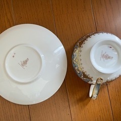  　ロイヤルドルトン 廃盤　希少　高級ライン　BIRBECK　バーベック カップ＆ソーサー　ティーカップ　1客 ROYAL DOULTON ロイヤルドルトン 廃盤 希少 高級ライン BIRBECK