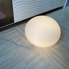 照明、ボール型ランプ