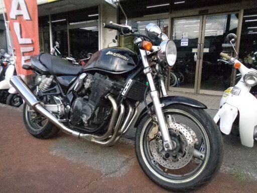 NO.4742　イナズマ４００　油冷４サイクル４気筒４００ｃｃ　ブラック　 ☆彡