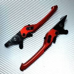 NMAX アジャストレバー◇レッド◇新品◇無段階調整式◇ SE8...